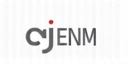 CJ ENM 로고 256x128 픽셀